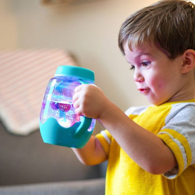 Glo Pals: Sensory Jar - Blue