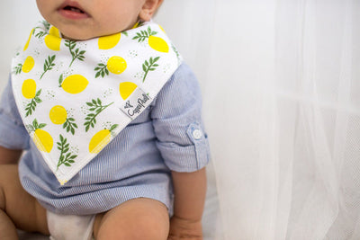 Copper Pearl Bandana Bib Set: Georgia