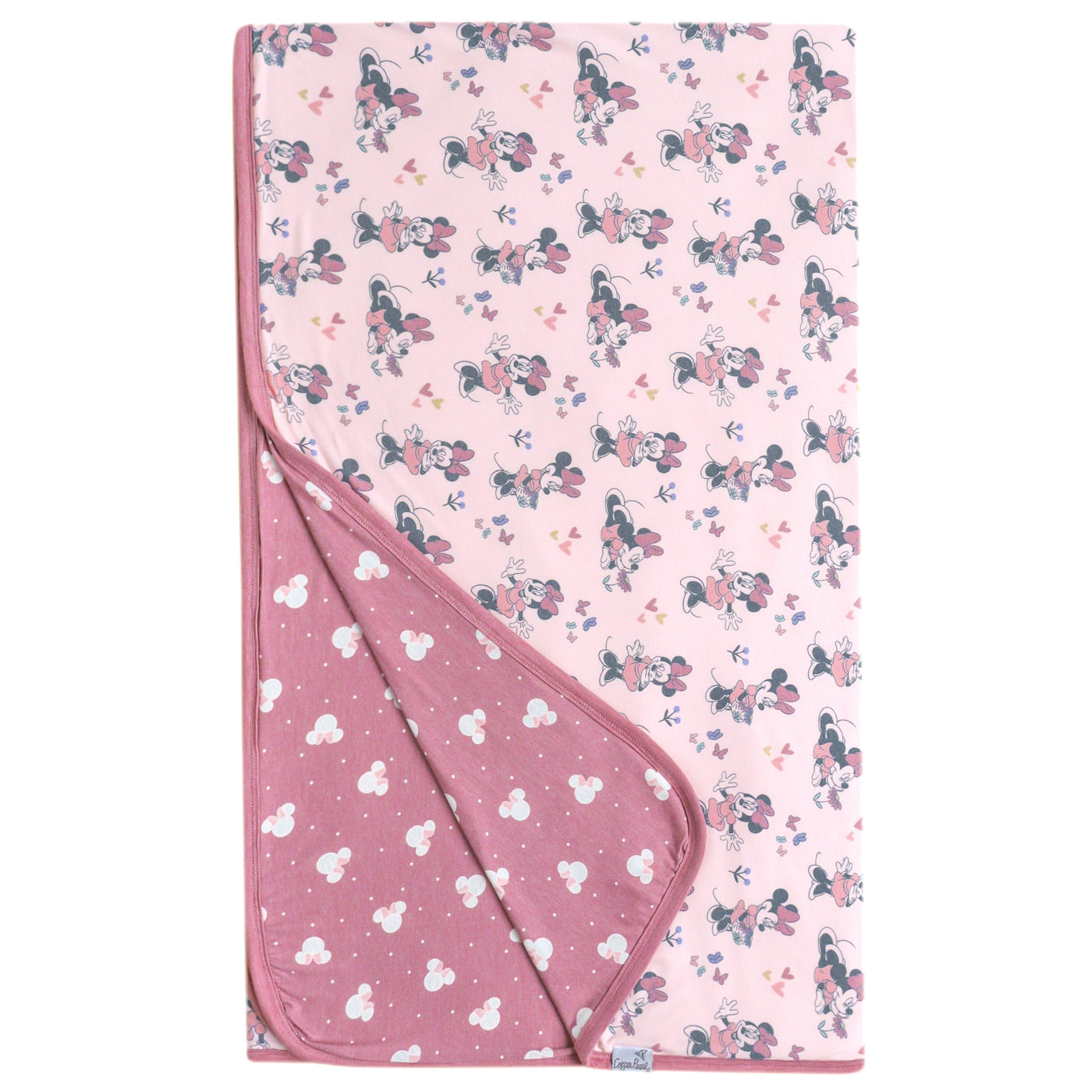 Copper Pearl 3-Layer JUMBO Stretchy Quilt: Minnie Mouse