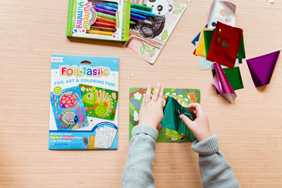 OOLY Foil-tastic Foil Art Kit: Awesome Animals
