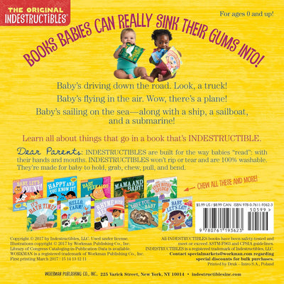 Indestructibles: Things That Go!