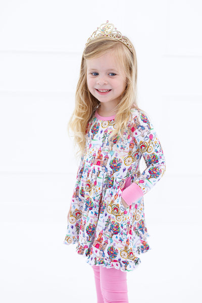 Birdie Bean Peplum Set: Ella
