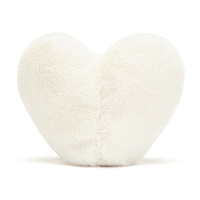 Jellycat: Amuseable Cream Heart (Multiple Sizes)
