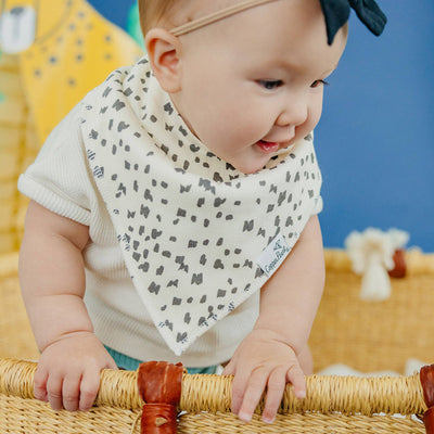 Copper Pearl Bandana Bib Set: Bengal