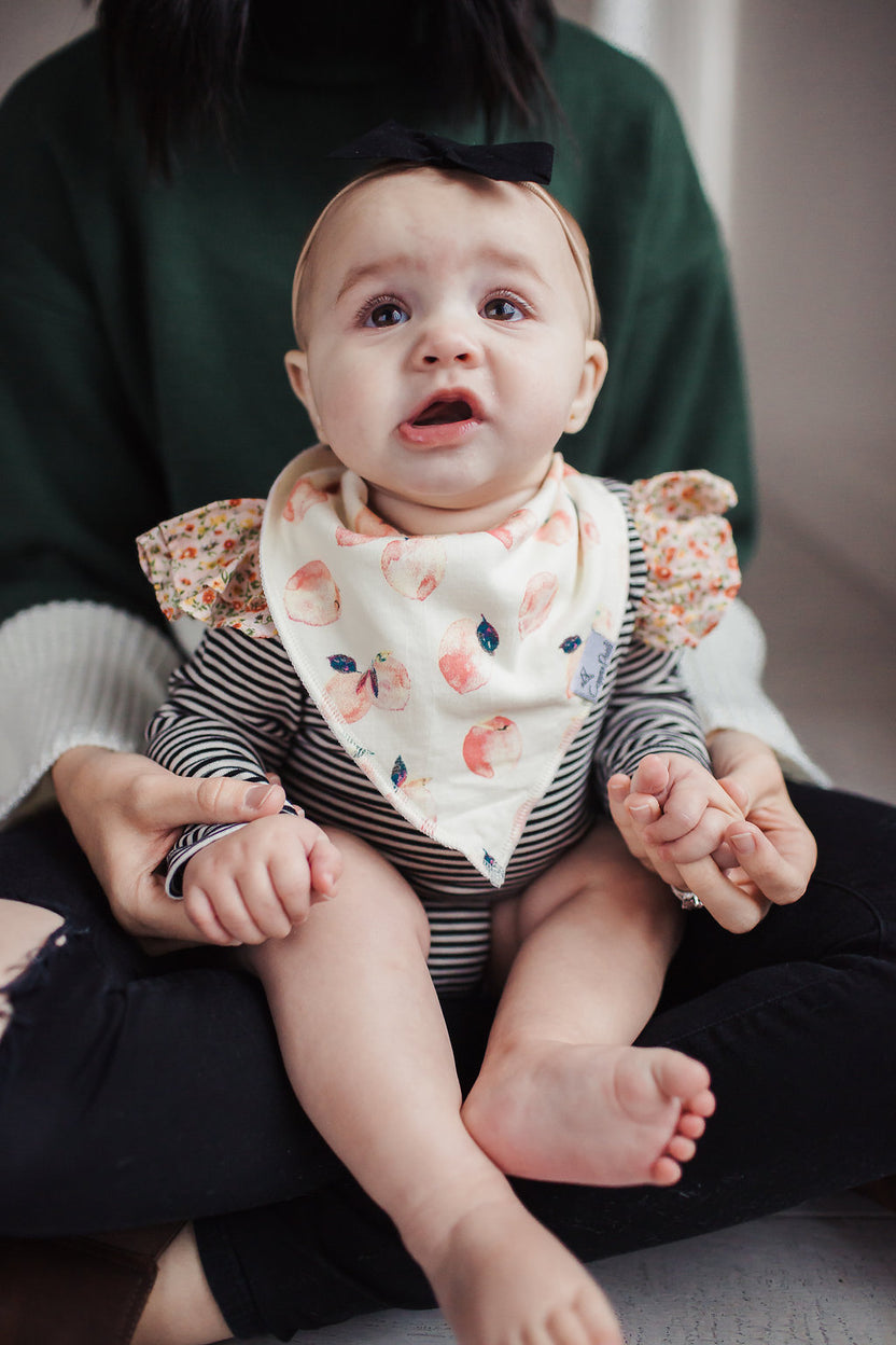 Copper Pearl Bandana Bib Set: Morgan
