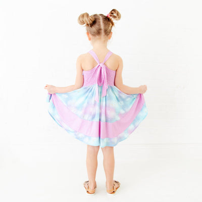 Dreamiere Charm Dress: Cotton Candy Skies