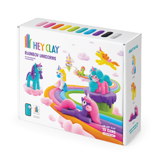 Fat Brain Hey Clay: Unicorns