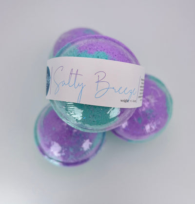 Fizz Bizz Bath Bombs: Salty Breeze