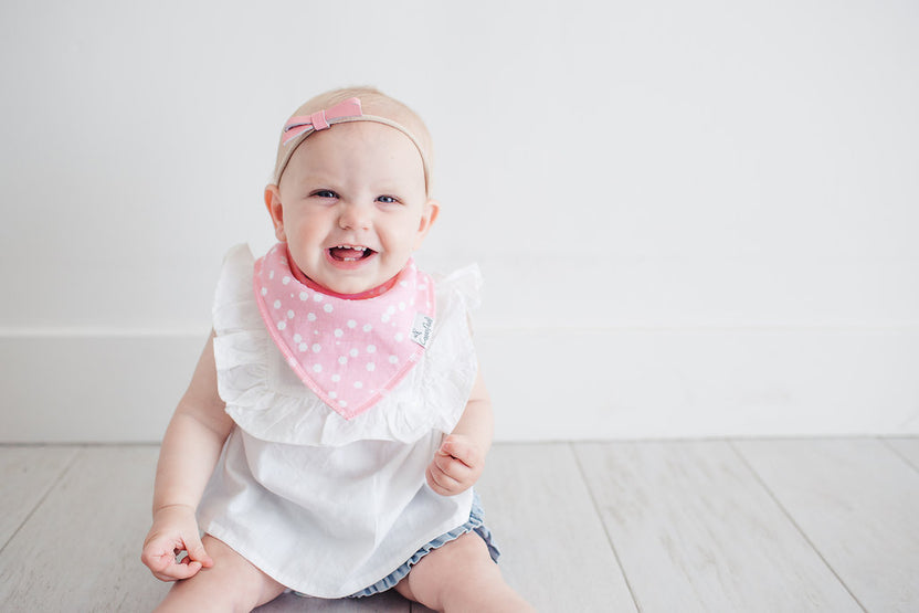 Copper Pearl Bandana Bib Set: Summer