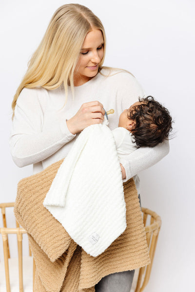 Lou Lou and Company Chenille Blanket: Dune