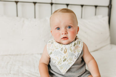 Copper Pearl Bandana Bib Set: Rex