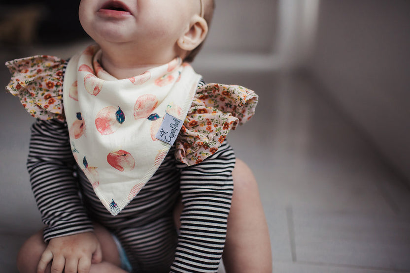 Copper Pearl Bandana Bib Set: Morgan