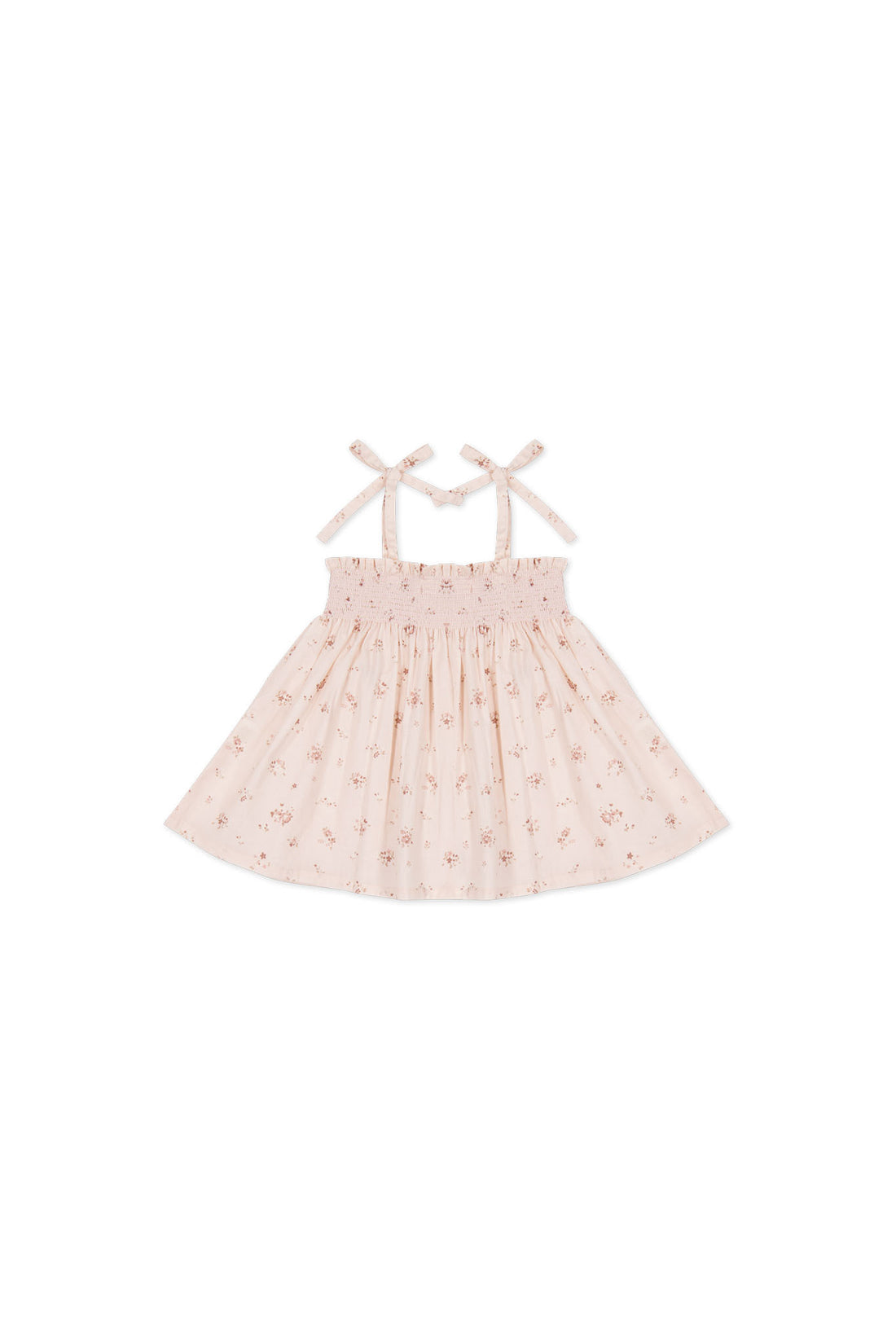 Jamie Kay Organic Cotton Ellie Top: Petite Fleur Soft Peony