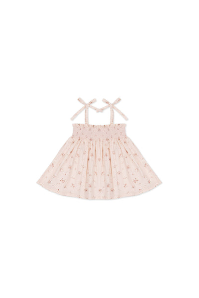 Jamie Kay Organic Cotton Ellie Top: Petite Fleur Soft Peony
