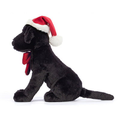Jellycat: Winter Warmer Pippa Black Labrador (9")