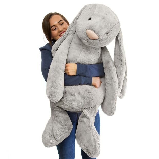 Jellycat: Bashful Silver Bunny Giant (37