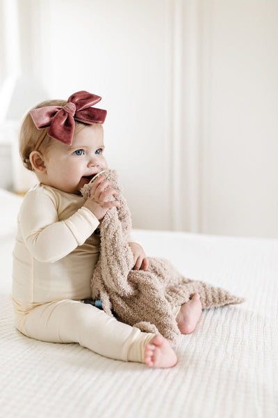 Lou Lou and Company Chenille Blanket: Dune