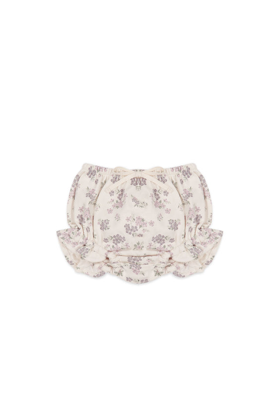 Jamie Kay Organic Cotton Frill Bloomer: Selena Tofu