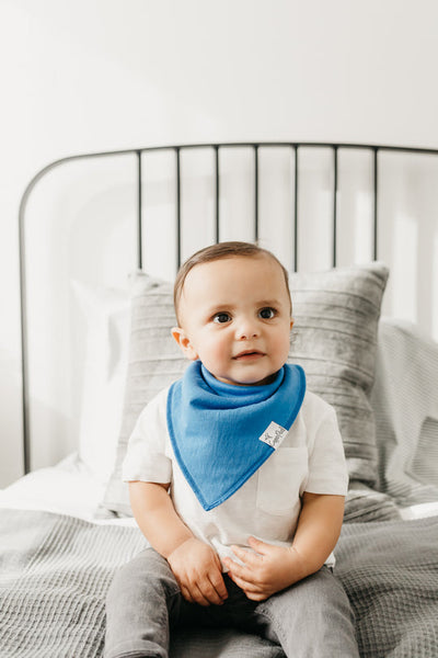 Copper Pearl Bandana Bib Set: Nash