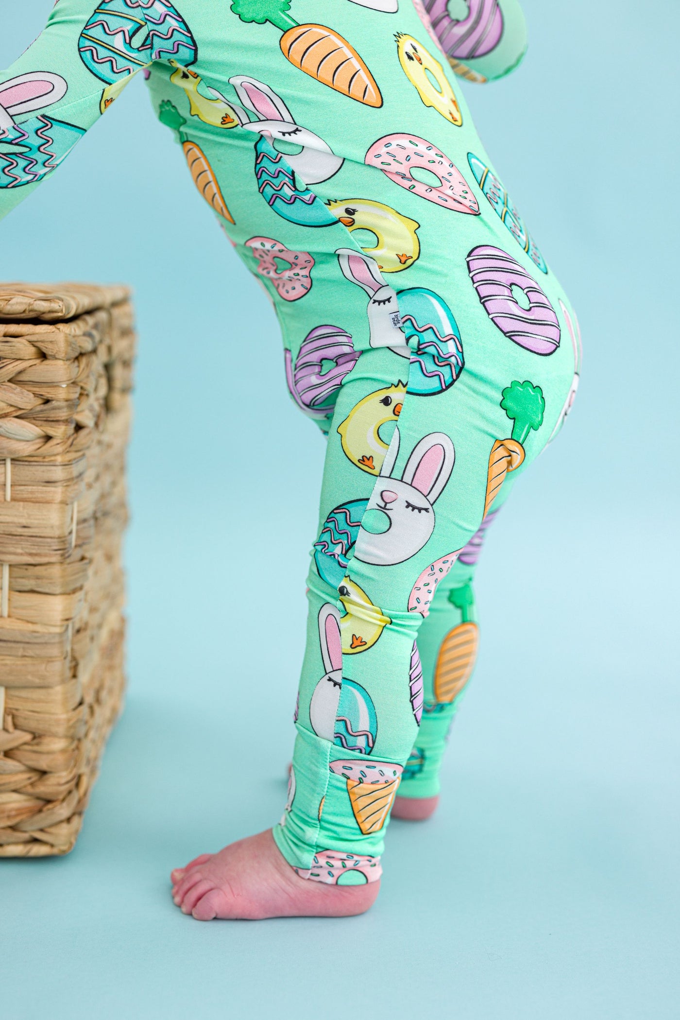 Birdie Bean Convertible Romper: Easter Sweets