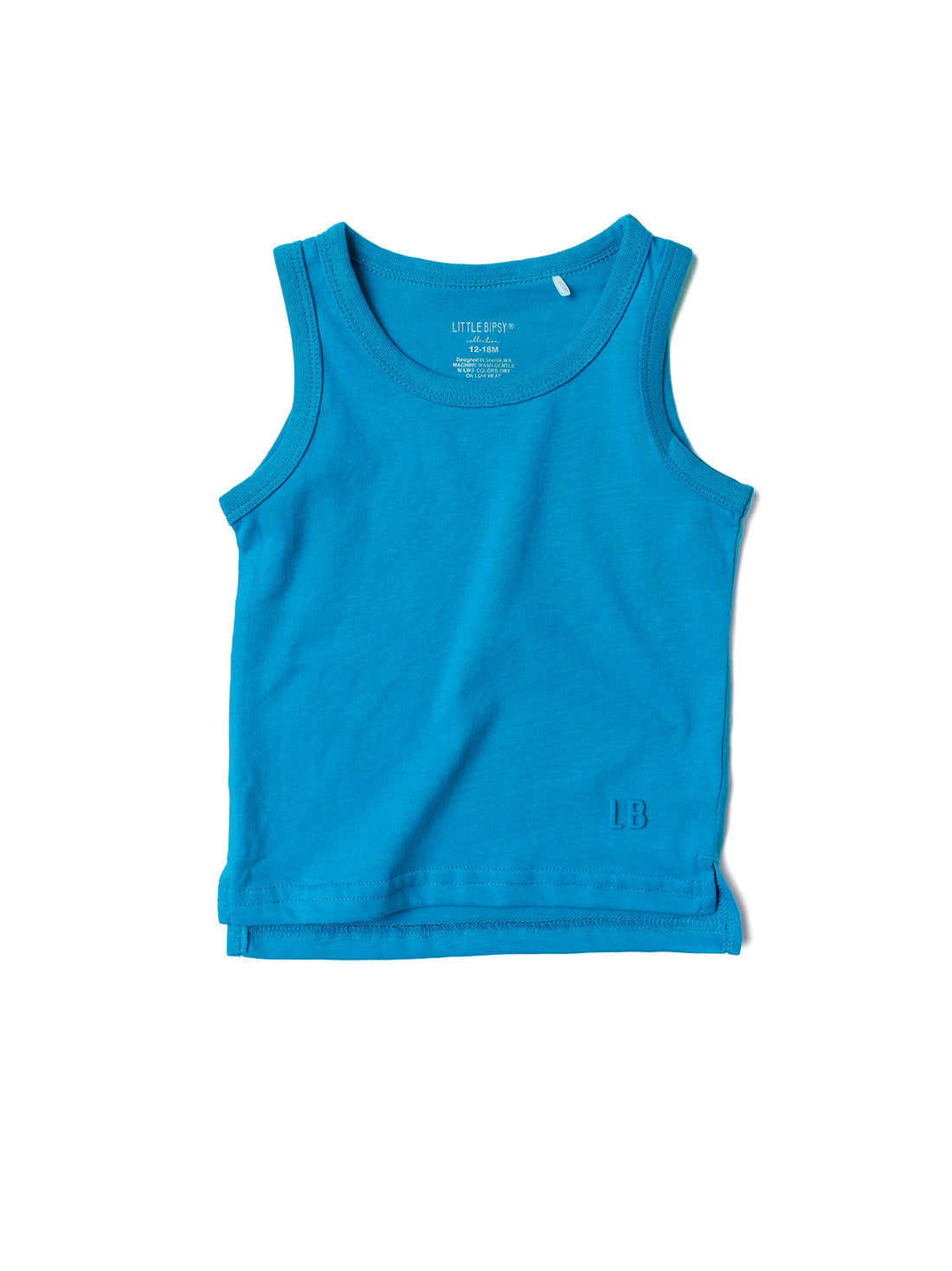 Little Bipsy Elevated Tank Top: Electric Blue
