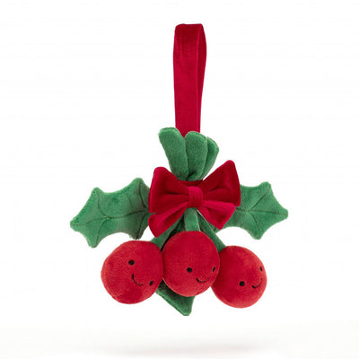 Jellycat: Amuseable Red Holly (6")