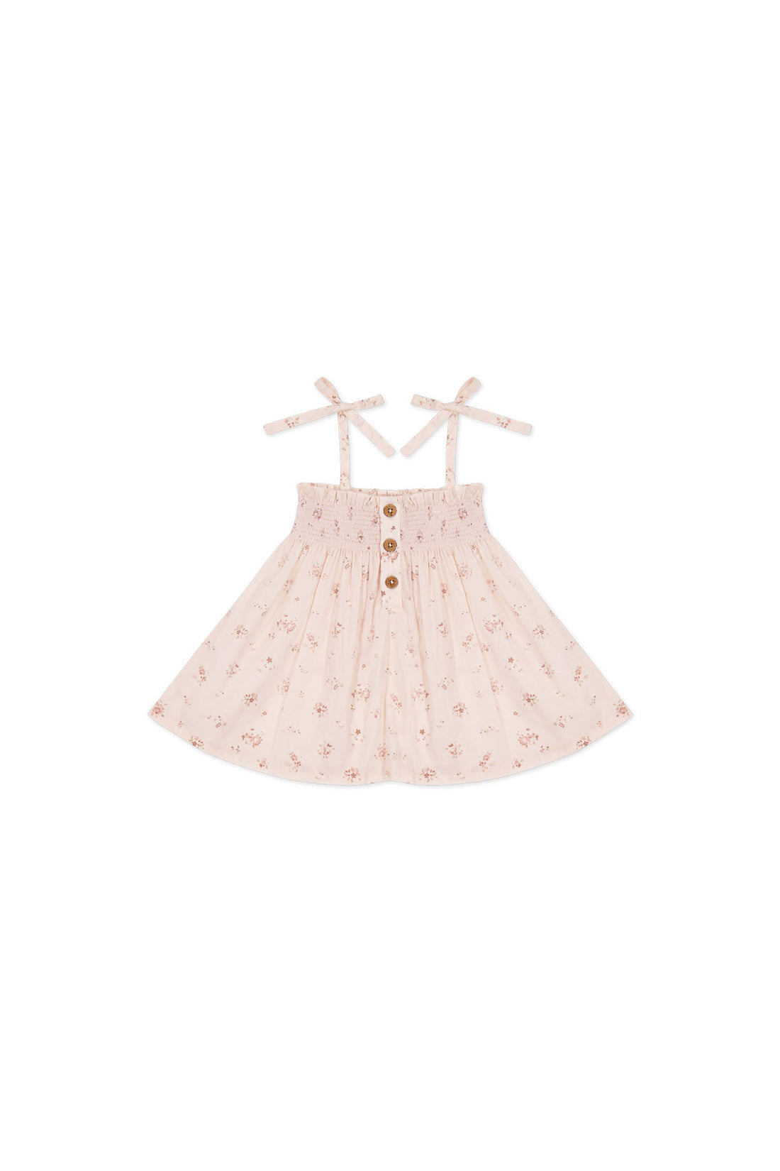 Jamie Kay Organic Cotton Ellie Top: Petite Fleur Soft Peony