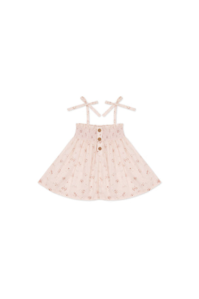 Jamie Kay Organic Cotton Ellie Top: Petite Fleur Soft Peony