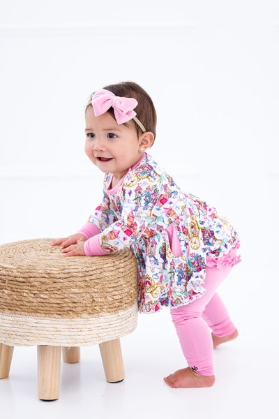 Birdie Bean Peplum Set: Ella