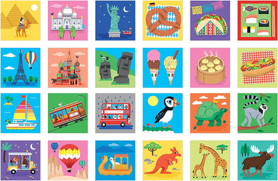 Mudpuppy Matching Game: Little Traveler Bingo