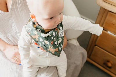 Copper Pearl Bandana Bib Set: Atwood