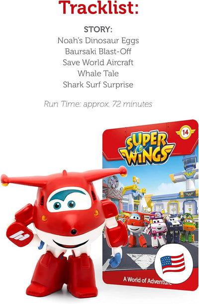 Tonies Audio Play Character: A World of Adventure - Super Wings