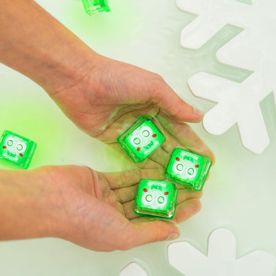 Glo Pals: 4 Pack Light Up Cubes - Christmas