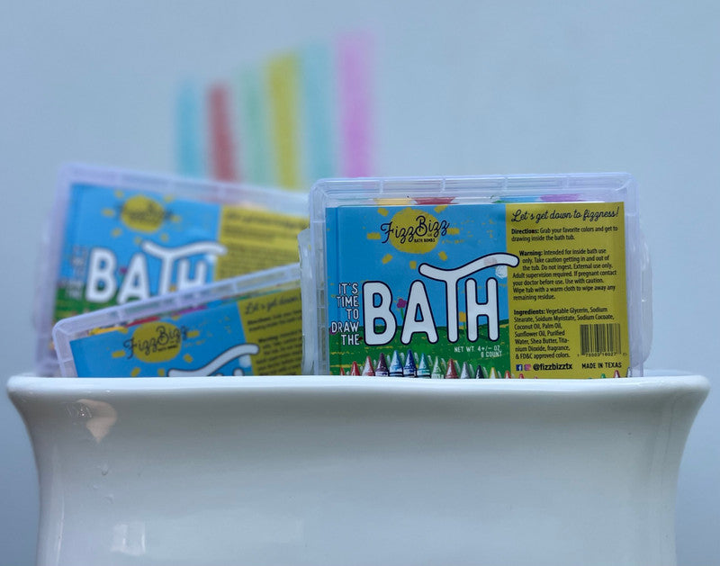 Fizz Bizz Bath Crayons