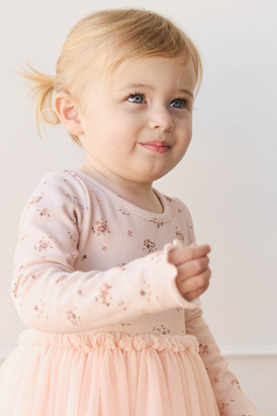Jamie Kay Anna Tulle Dress: Petite Fleur Soft Peony