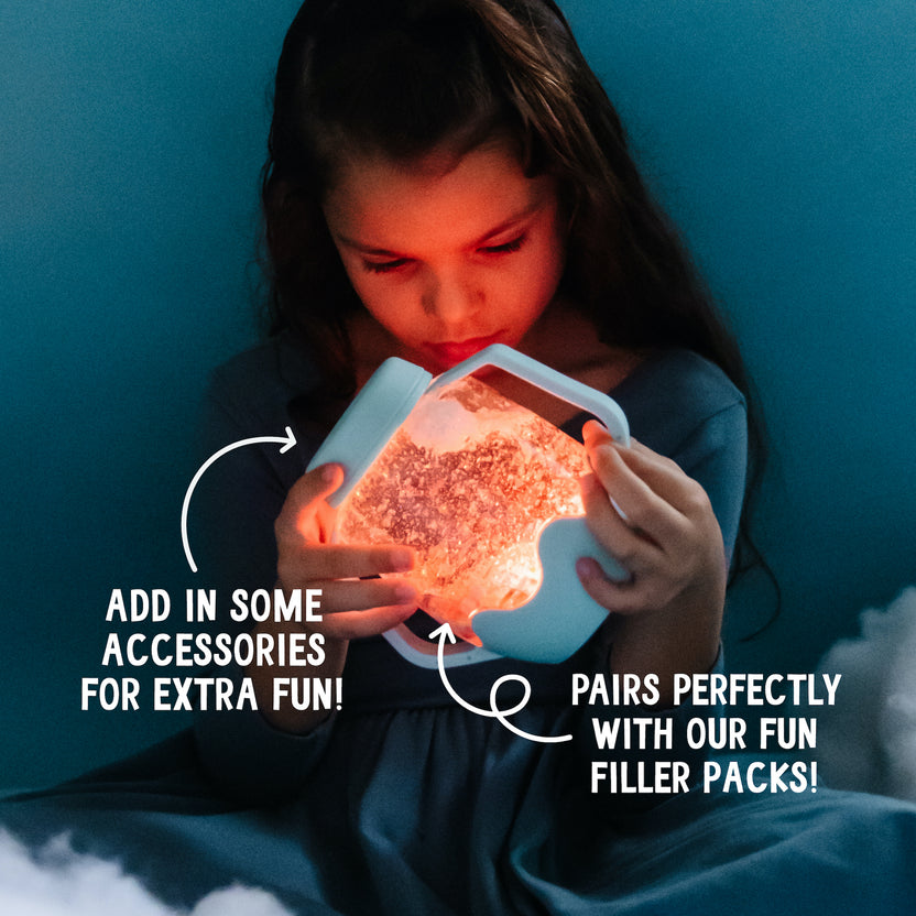 Glo Pals: Sensory Jar - Frosty Blue Fun