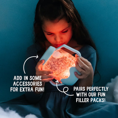 Glo Pals: Sensory Jar - Frosty Blue Fun
