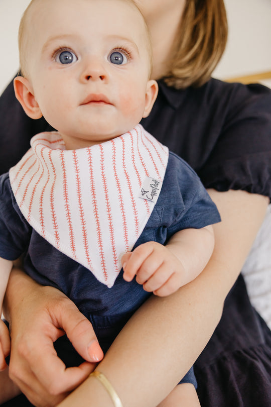 Copper Pearl Bandana Bib Set: Slugger