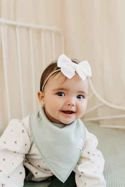 Copper Pearl Bandana Bib Set: Rex