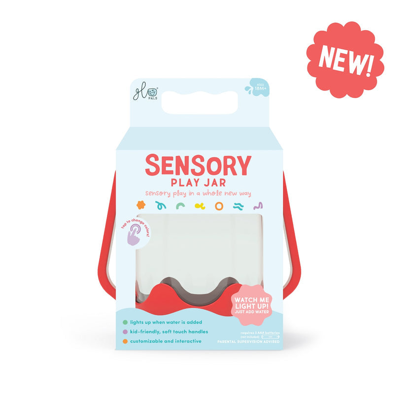 Glo Pals: Sensory Jar - Coral