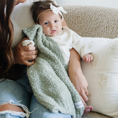 Saranoni Bamboni Mini Blanket: Sage