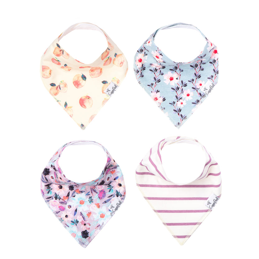 Copper Pearl Bandana Bib Set: Morgan