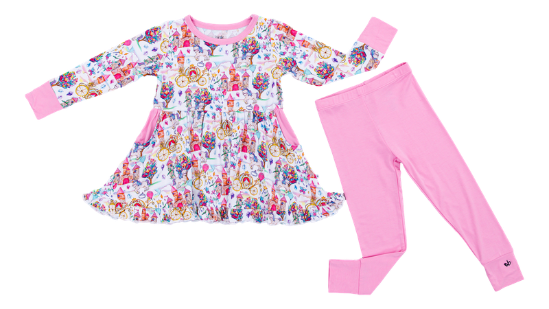 Birdie Bean Peplum Set: Ella