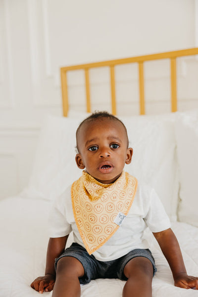 Copper Pearl Bandana Bib Set: Vance