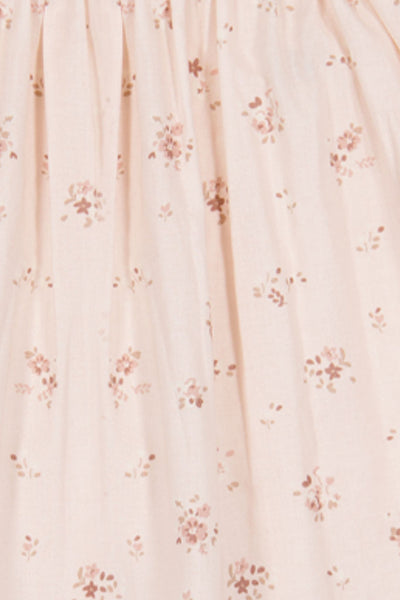 Jamie Kay Organic Cotton Emelia Short: Petite Fleur Soft Peony