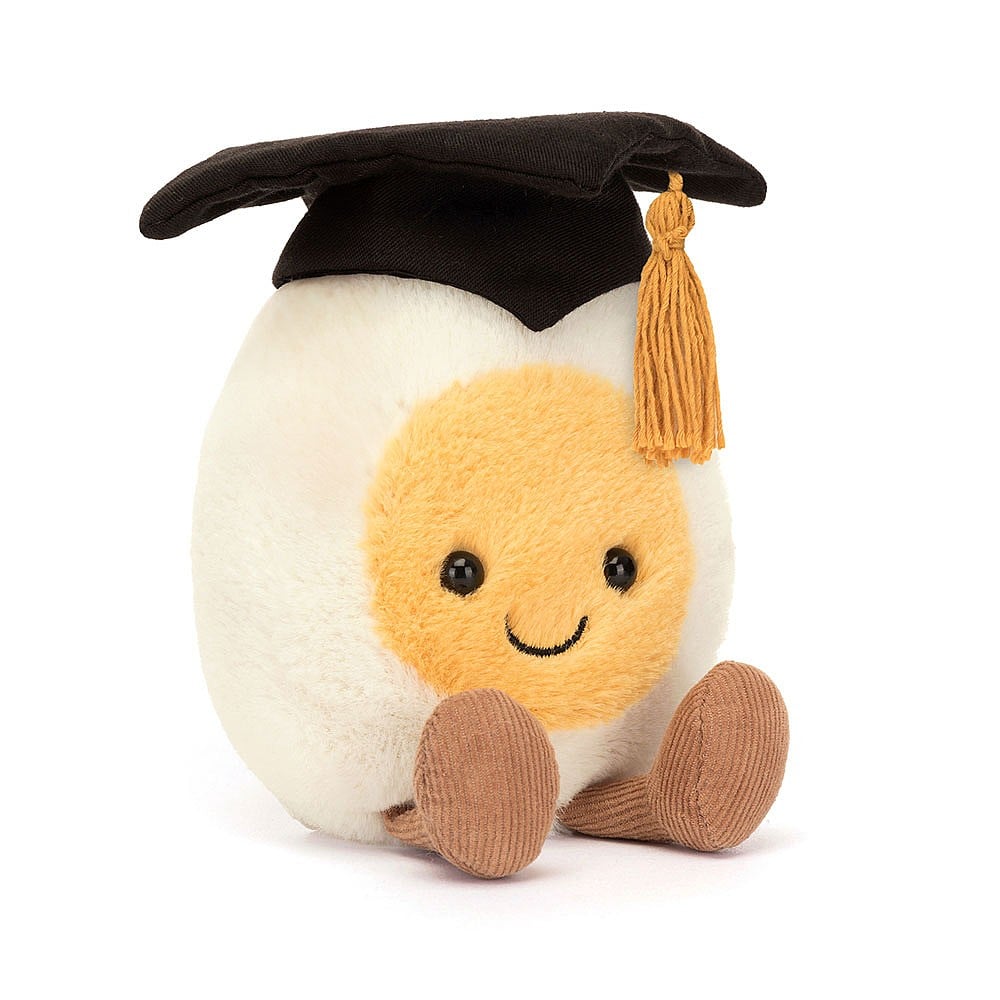 Jellycat: Amuseable Boiled Egg Graduation (6")