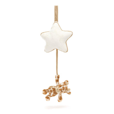 Jellycat: Bashful Giraffe Musical Pull (12")