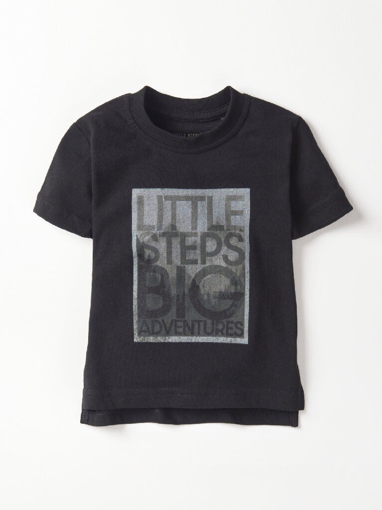 Little Bipsy Tee: Little Steps, Big Adventures Tee