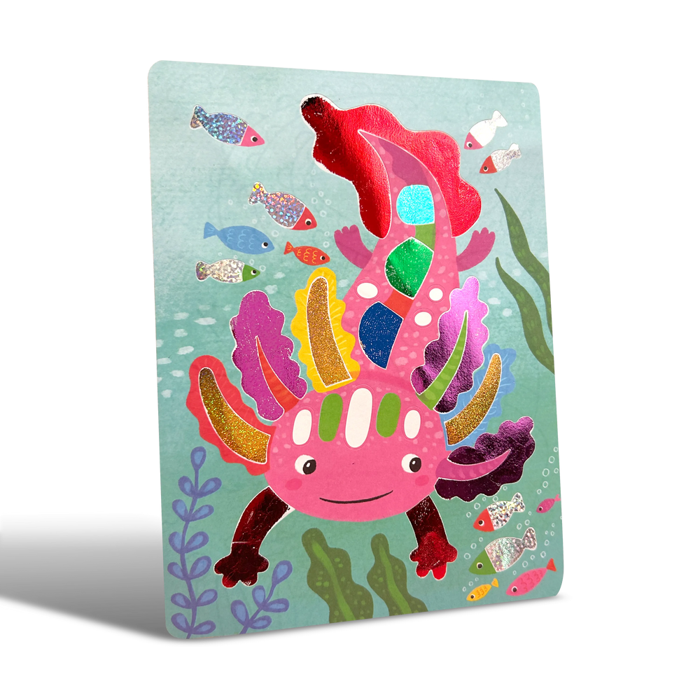 OOLY Foil-tastic Foil Art Kit: Awesome Animals