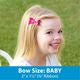 Wee Ones Classic Grosgrain Hair Bow: Light Orchid